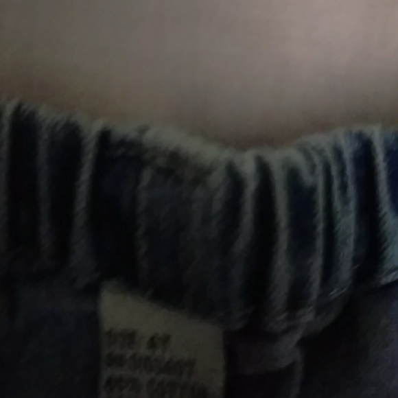 Girl trendy denim Jean flare skirt - Picture 4 of 7